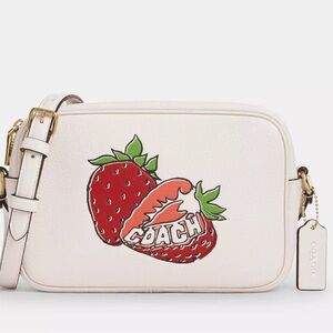 Jamie Camera Bag With Strawberry Graphic 🍓
